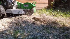 Удаление пней за 3 минуты