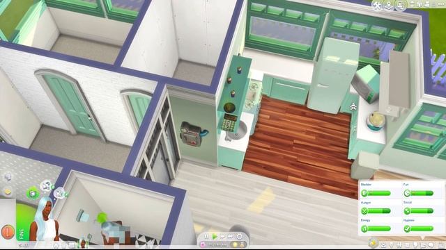 Misty Beginnings ||Not So Berry Challenge|| #1 Mint Generation The Sims 4 смотреть онлайн