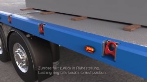 Уникальная крепёжная приварная петля THIELE ZK-Module TWN 1471 для тралов и полуприцепов