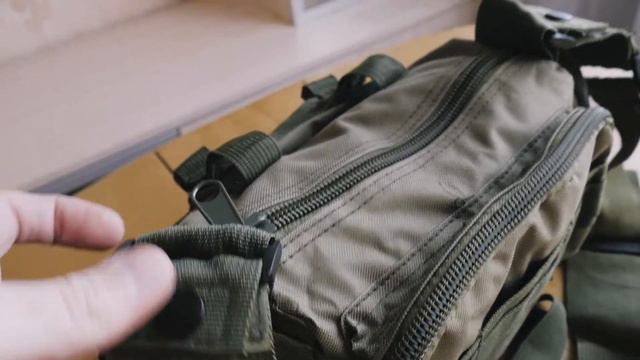 Тактический рюкзак с большим количеством строп MOLLE смотреть онлайн