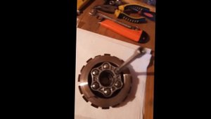 Замена дисков сцепления M1nsk CX200