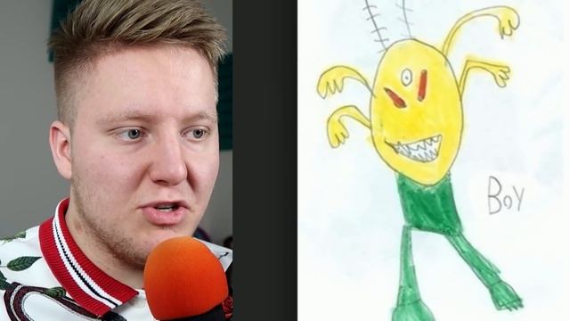 РЕАКЦИЯ НА СТРАШНЫЕ РИСУНКИ ДЕТЕЙ ? смотреть онлайн