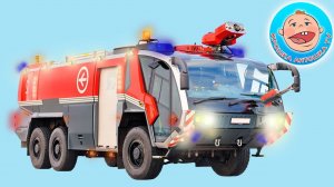 Мультики про машинки. Пожарная машинка. Полицейская машина. Скорая помощь. Такси.  Видео для детей