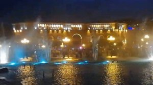 Поющие фонтаны на площади Республики в Ереване. Армения, июль 2021