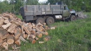 ЗИЛ 131. Доставка дров