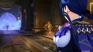 Genshin Impact Ризли останавливает Первозданное море