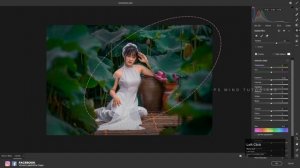 Beautifull Asian Woman Pre Wedding Photo Retouching Tutorial in Photoshop CC 2021