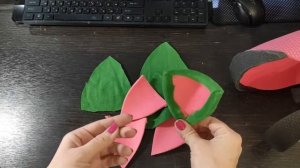 Змей Горыныч из каримата, головы на руку и на голову. Часть ростовой куклы