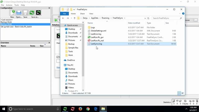 FreeFileSync: Batch Jobs смотреть онлайн