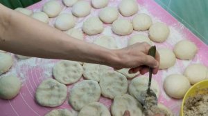 Пирожки с требухой печеные