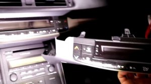 Lexus CT200H AC Fix Replacing AC Control Heater Climate Temperature Control