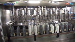 VKPAK Высокоскоростная машина для розлива смазочного масла с двумя линиями