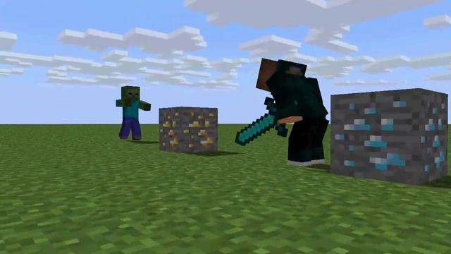 Паркур майнкрафт анимация смотреть онлайн