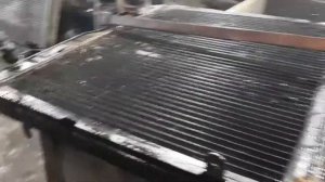 радиатор ГАЗ-66 чуть устал. Пайка, ремонт.