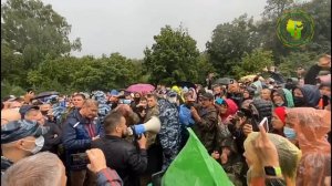 Хабиров на Куштау!!  Разговор с защитниками Куштау!  16.08.2020 г.