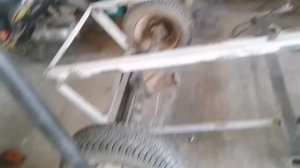 Гусеничный вездеход. Изготовление рамы.