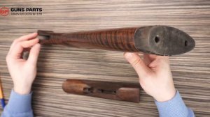 ИЖ-43 приклад цевье улучшенный орех