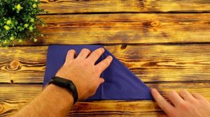 Как красиво сложить салфетки для сервировки стола. Два лёгких способа Servietten falten