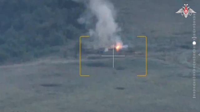 Уничтожение склада боеприпасов Всу