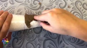 Ёлочка из яичных лотков Делаем массу для лепки из яичных лотков Новогодняя поделки на Рождество. Di