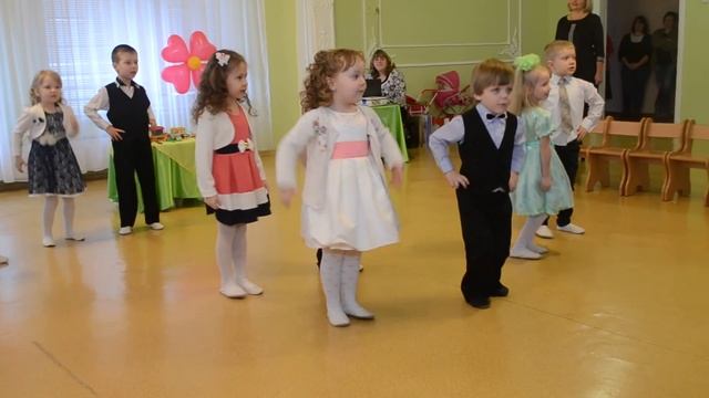 Задорная песенка, утренник 8 Марта, разновозрастная группа