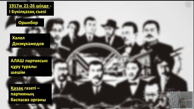 АЛАШ партиясы және АЛАШ ОРДА үкіметі туралы қысқаша