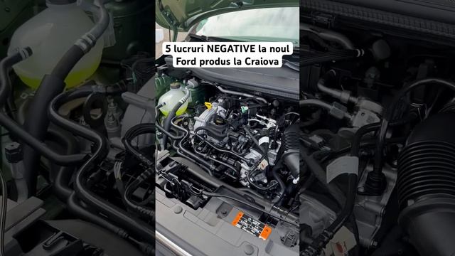 5 lucruri NEGATIVE la noul Ford produs la Craiova