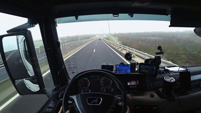 ?Шикарная ?? западная Франция.  Дорогами Нормандии ? [Мост Pont de Normandie].