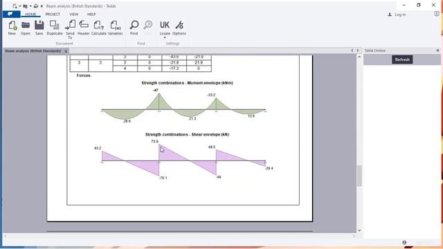 Analysis and Design of a Continuous Beam in Tekla Tedds смотреть онлайн