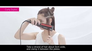 How To Use Panasonic 6 Way Multi-Styling Styling Straightener EH-HV51