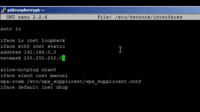 Raspberry Pi Setting a static IP Address смотреть онлайн