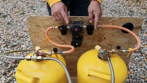 ГБО газобаллонное оборудование для автодома, каравана, кемпера