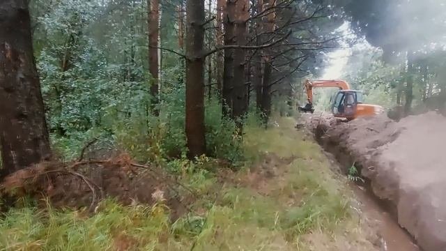 Копаем траншею 3500 метров!