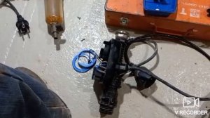 Ремонт автоматики скважины.