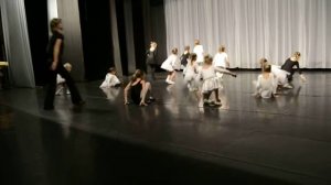 Мышки и сыр. Прогон на сцене.