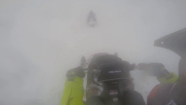 Буря в горах Полярный Урал , покатушка на снегоходах, ,буран пурга смотреть онлайн