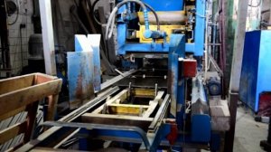 Линия по производству шлакоблока на базе вибропресса KR-281