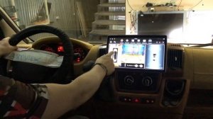 Система кругового обзора для Fiat Ducato автодом
