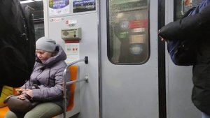Поездка на ЕКМ. Киевское метро