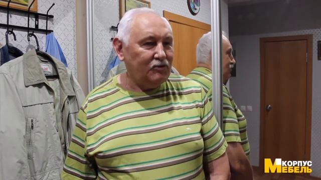 Отзыв клиента о мебели на заказ. КорпусМебель в Перми!
