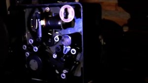 Кинопроектор КН-11 1958г. в работе