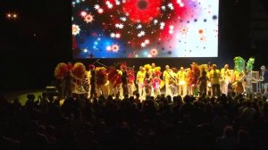 Annas Dance & batucada amzonas in Gilberto Gil show