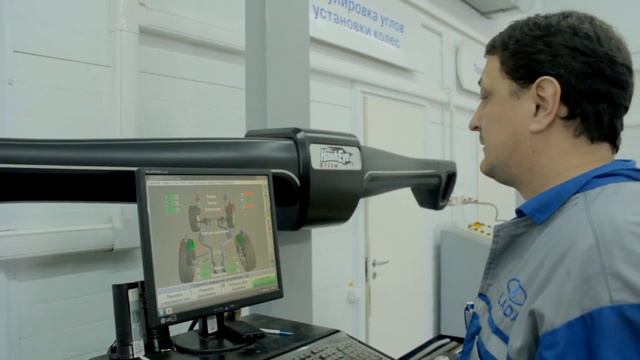 Развал-схождение на СТО АвтоРай LADA