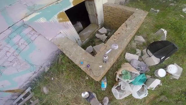 Граффити по дешману. Kudo и краска с помойки. смотреть онлайн