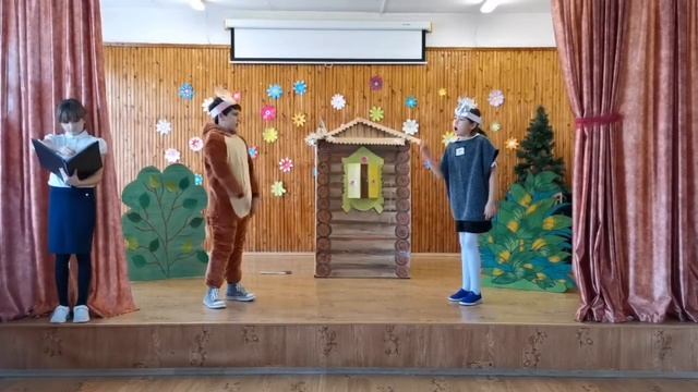 Театрализованное музыкальное представление по мотивам русской народной сказки "Зимовье" смотреть онлайн