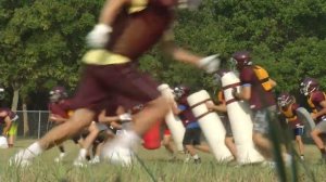 Football: Linton-HMB's offensive line starting to gel ahead of region play