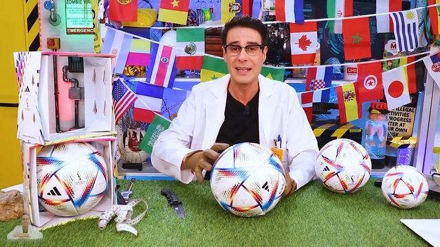 Así está hecho AL RIHLA el BALÓN del MUNDIAL QATAR 2022 | Profesional VS Entrenamiento смотреть онлайн