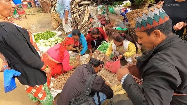 Simple Weekly Village Market of East Nepal | Video - 37 | BijayaLimbu смотреть онлайн