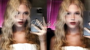 blonde hair // твои волосы похожи на пшеничное поле саблиминал