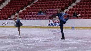 2 E. KUKLINA / M. PETUKHOV (RUS) - ISU JGP Lake Placid Junior Pairs Short Program